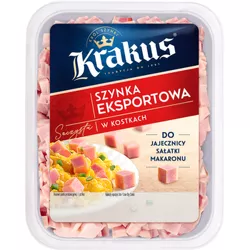 Szynka eksportowa kostka 130g Krakus