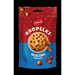 Delecta Kropelki z czekolady mlecznej 80g