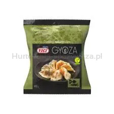 Vici Gyoza Pieróg z nadzieniem z szarpaną wieprzowiną, serem Mozzarella i sosem BBQ 300 g