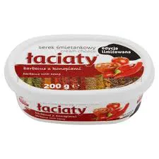 Łaciaty Serek Śmietankowy Barbecue Z Konopiami 200G