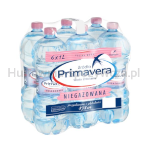 Woda Primavera Źródlana niegazowana pet 1l
