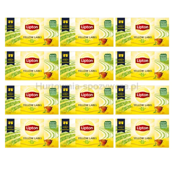 Lipton Herbata Yellow Label 50 torebek