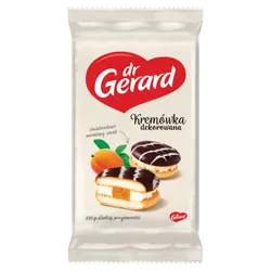 Dr Gerard Kremówka Dekorowana Morelowa 330G