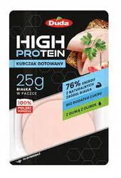 Duda Kurczak gotowany 100 g plastry High Protein