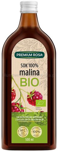 Malina sok 100% BIO B/C 500 ml