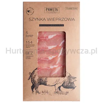 Pawęta Szynka wieprzowa dojrzewająca plastry 50 g