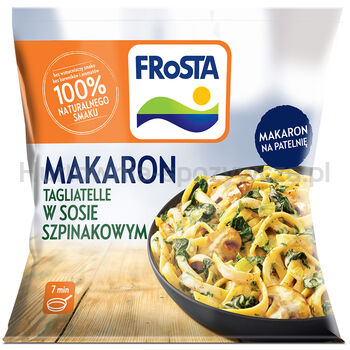 Frosta Makaron Tagliatelle Z Sosem Szpinakowym 450 G