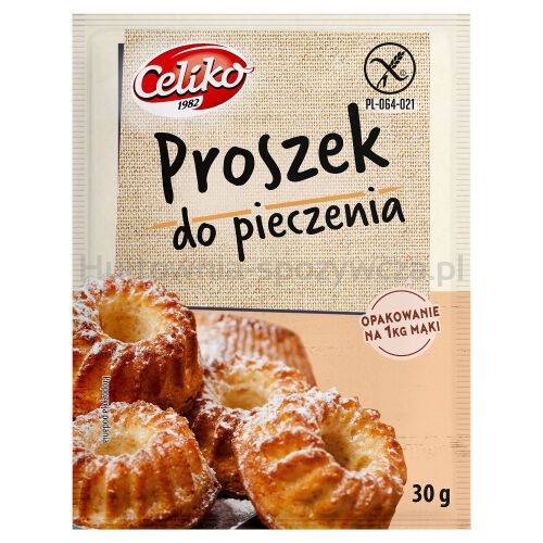 Proszek Do Pieczenia Bezglutenowy 30 G - Celiko [BIO]