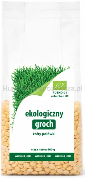 Groch żółty BIO 400 g
