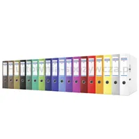 Segregator DONAU Master, PP, A4/75mm, turkusowy - 2