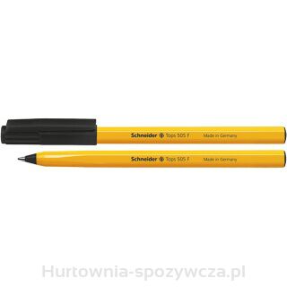 Długopis Schneider Tops 505, F, Czarny