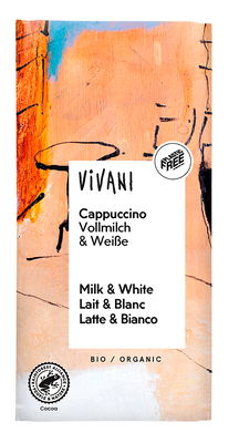 Czekolada O Smaku Cappuccino Bio 100 G - Vivani [BIO]