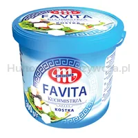 Mlekovita ser Favita Kuchmistrza kostka wiaderko 1kg