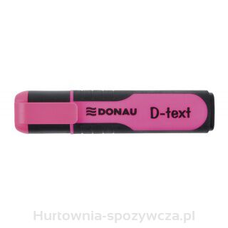 Zakreślacz Fluorescencyjny Donau D-Text, 1-5Mm (Linia), Różowy