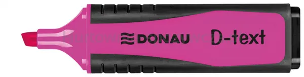 Donau Zakreślacz Fluorescencyjny D-Text, 1-5Mm (Linia), Różowy 