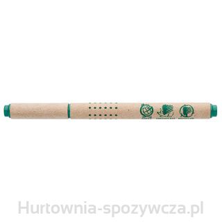 Długopis Ico Green, Brązowy