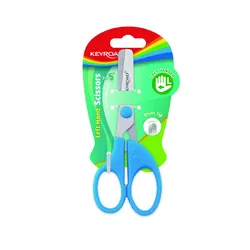 Nożyczki Szkolne Keyroad, 13Cm, Dla Leworęcznych, Blister, Mix Kolorów