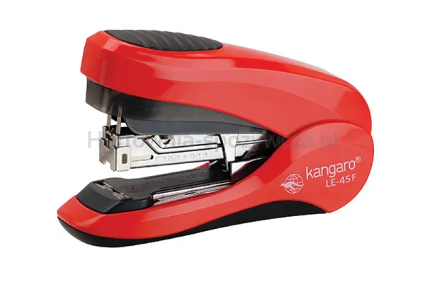 Zszywacz Kangaro LE-45F, zszywa do 40 kartek, czerwony