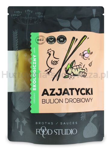 Bulion Azjatycki W Płynie Bezglutenowy Bio 350 Ml - Food Studio [BIO]