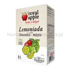 Royal Apple Lemoniada limonka-mięta 3l 