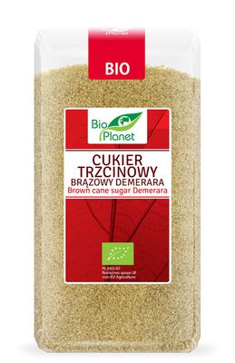 Bio Planet  Cukier Trzcinowy Demerara Bio 500 G [BIO]