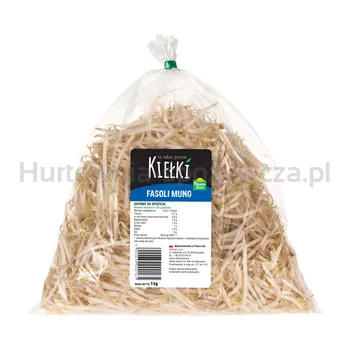 Kiełki Fasoli Mung Polska 1Kg Pokarm Życia