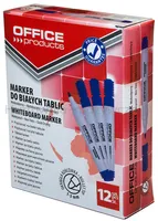 Office Products Marker do tablic okrągły, 1-3mm (linia), niebieski  - 2