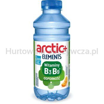 Arctic+ Elements Witaminy B3 B9 Odporność Napój Niegazowany O Smaku Mandarynki 600 Ml