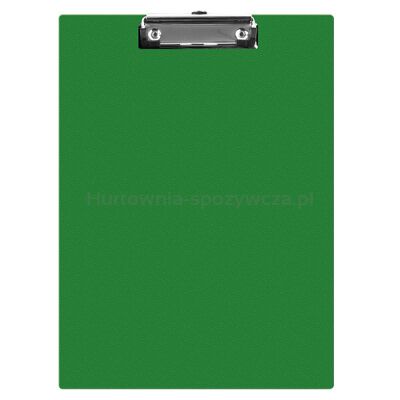 Q-Connect Clipboard deska, PVC, A5, zielony [BIURO]