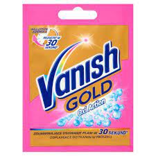 Vanish Oxi Action Pink Odplamiacz Do Tkanin W Proszku 30G