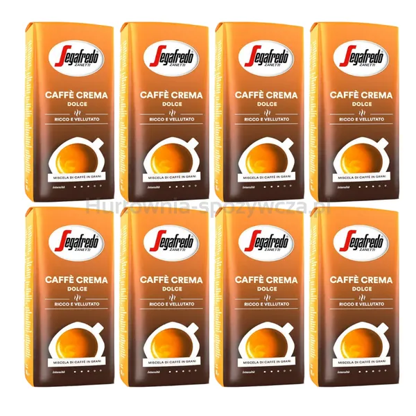 Segafredo Kawa Ziarnista Zanetti Selezione Crema Dolce 1000G 