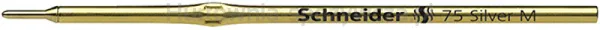 Wkład 75 Silver do długopisu Schneider, M, format A2, srebrny 