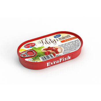 Evrafish Filet Z Makreli W Sosie Leczo 170G