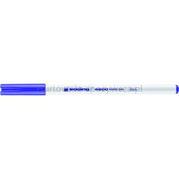 Pisak tekstylny e-4600 EDDING, 1 mm, fioletowy neon