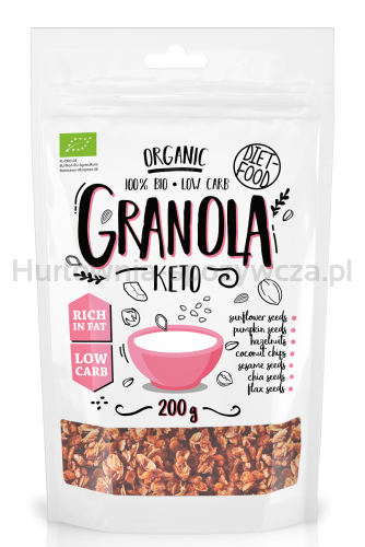 Granola Keto Bio 200 G - Diet-Food [BIO]