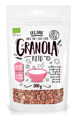 Diet-Food Granola Keto Bio 200 G [BIO]