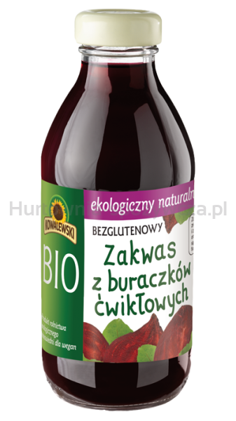 Kowalewski Zakwas Z Buraków Ćwikłowych Bezglutenowy Bio 320 Ml