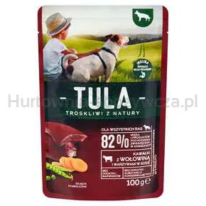 Karma Pies Tula Wołowina Warzywa 100 G Mw Dobry Wybór