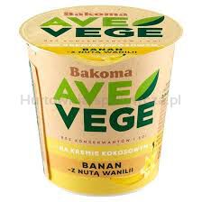 Bakoma Ave Vege Banan Z Nutą Wanilii 150 G