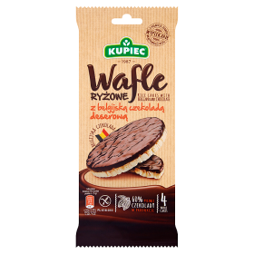 Kupiec Wafle Ryżowe W Deserowej Czekoladzie 60G