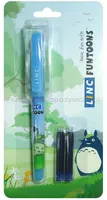 Pióro wieczne LINC Funtoon, +2 wkłady, blister, niebieskie - 2