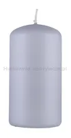 Świeca słupek DONAU HOME Standard Lakier, 60x115mm, jasny szary metaliczny mat - 2