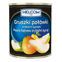 Helcom Gruszki Połówki W Lekkim Syropie 820 G