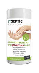 Chusteczki Do Dezynfekcji Dłoni Itseptic, Duża Tuba, 100Szt.