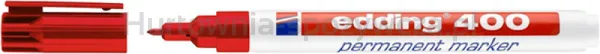 Edding Marker permanentny e-400 1mm, czerwony 