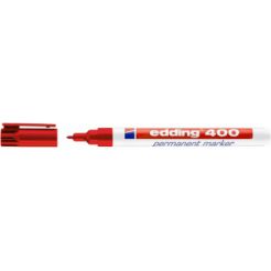 Marker Permanentny E-400 Edding, 1Mm, Czerwony
