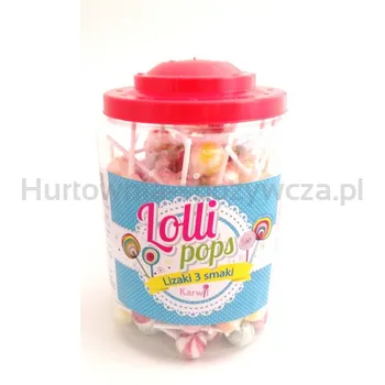 Karwit Lizaki Kuliste 3 Smaki O Smakach Śmietankowo-Owocowych 8G X 150Szt