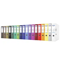 Segregator DONAU Master, PP, A4/75mm, jasnozielony - 2