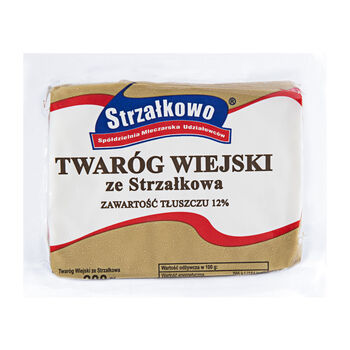 Strzałkowo Twaróg Wiejski Próżnia 200G