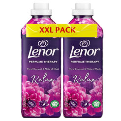 Lenor Perfume Therapy Floral Bouquet&AmpNote Of Musk Płyn Zmiękczający Do Płukania Tkanin Xxl Pack 2X810 Ml